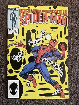 Buy Peter Parker, The Spectacular SPIDER-MAN #99 (Marvel, 1985) 2nd Spot! • 31.94£