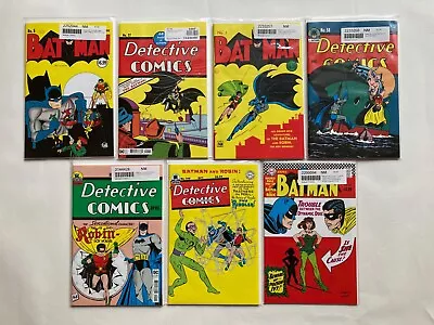 Buy Batman Facsimile Lot Detective Comics 27, 38, 58, 140 Batman 1, 5 181 NEW NM/NM+ • 34.70£