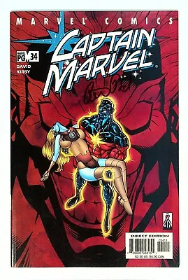 Buy Captain Marvel #34 Signed By Peter David Marvel Comics 2002  14.99   Condition: • 11.07£