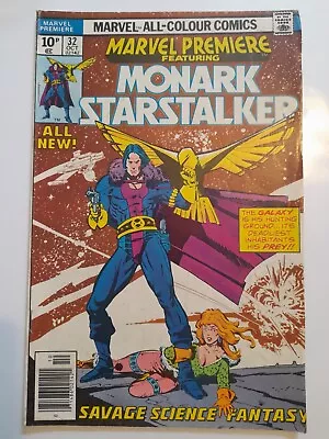 Buy Marvel Premiere #32 Oct 1976 FINE+  6.5  1st Appearance Of Monark Starstalker • 3.50£