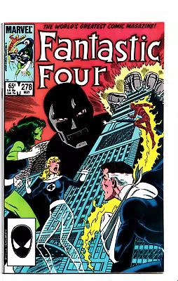 Buy Fantastic Four #278 1985 Marvel 1st Cameo App. Doctor Doom (Kristoff Vernard) • 3.12£