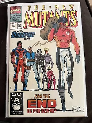 Buy The New Mutants #99 Signed By Rob Liefeld With COA • 22.39£