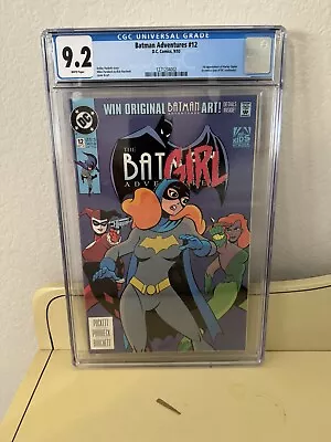 Buy Batman Adventures #12 CGC 9.2 White Pages 1st Appearance Harley Quinn In Comics • 502.04£
