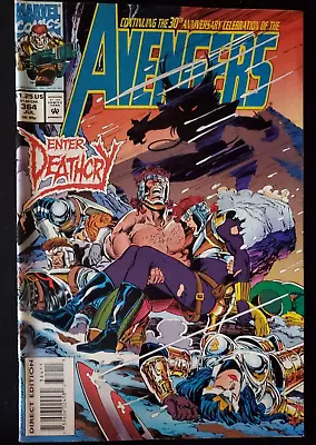 Buy Avengers #364 (1993) - Deathcry! ~ 30th Anniversary Celebration - Steve Epting • 1.97£