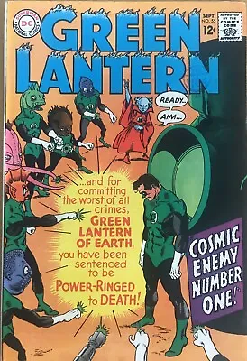 Buy Green Lantern #55 Sept 1967 VF- Cosmic Enemy Number One - Nice Silver Age Comic • 29.99£