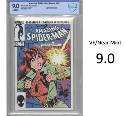 Buy Amazing Spider-Man Annual #19 -Key 1st App. Alistraire Smythe! CBCS 9.0-New Slab • 54.61£