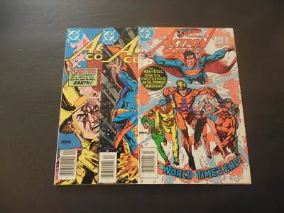 Buy 3 Iss Action Comics #547, 550, 553 1983 Bronze Age DC Comics       ID:37304 • 12.79£