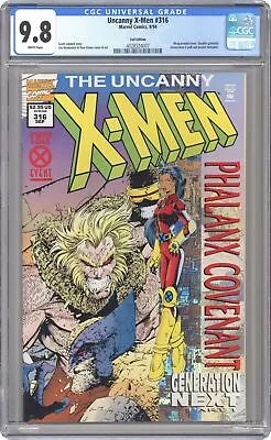 Buy Uncanny X-Men #316 Direct Foil Variant CGC 9.8 1994 4028324007 • 64.04£