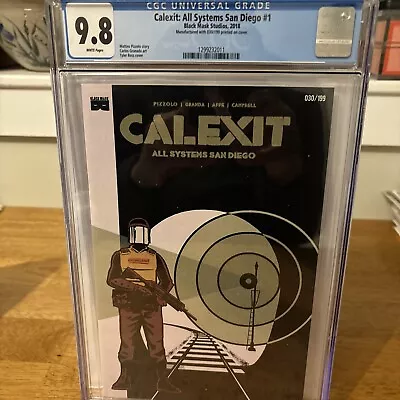 Buy Calexit #1 All Systems San Diego #1 CGC 9.8 Tyler Boss Cover #30/199 (2018) • 78.35£
