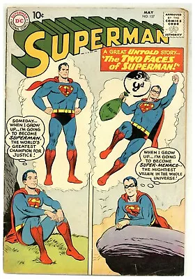 Buy Superman 137 Super-Brat Super-Bully Super-Menace 1960 DC Comics (j#4904) • 30.37£