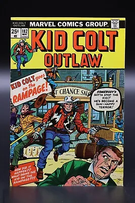Buy Kid Colt Outlaw (1948) #182 1st Print Jack Kirby Cover Reprints #95 Keller FN/VF • 4£