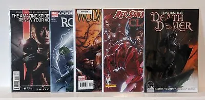 Buy Amazing Spider-Man, Wolverine Gabriele Dell’otto Variant Marvel Comic Bundle X 5 • 8.99£