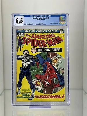 Buy Amazing Spider-man #129 CGC 6.5 Marvel Comics 1974 1st Appearance Of Punisher • 1,131.25£