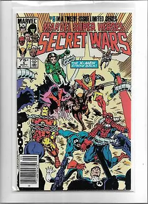 Buy Marvel Super Heroes Secret Wars #5 1984 Very Fine+ 8.5 1636 X-men • 8.32£