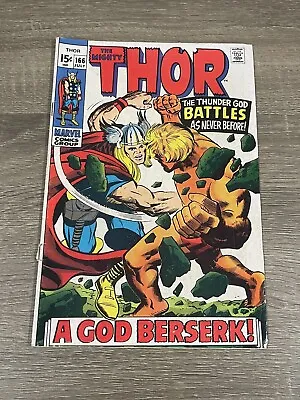 Buy The Mighty Thor #166 Comic (1969) • 40.18£