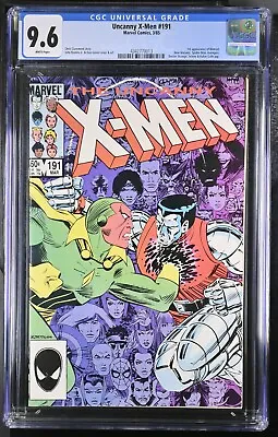 Buy Uncanny X-Men #191 CGC 9.6 • 98.83£