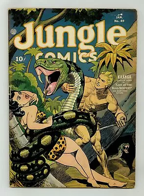Buy Jungle Comics #49 VG 4.0 1944 • 499.70£