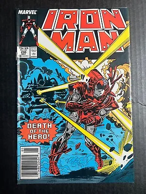 Buy THE INVINCIBLE IRON MAN #230 May 1986 DFirst Appearance Firepower  KEY • 23.70£
