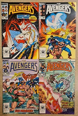 Buy The Avengers #260 - 263 (1985) Marvel Comics - 4 Comics • 19.99£