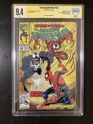 Buy Amazing Spider-Man #362 - CBCS 9.4 - Signed Mark Bagley - 2nd Appearance Carnage • 119.93£