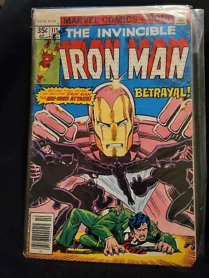Buy The Invincible Iron Man #115 BETRAYAL! (Oct 1978, Marvel) • 4.72£