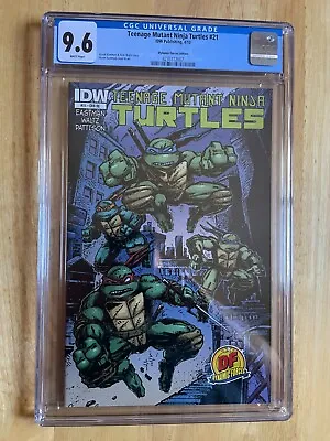 Buy Teenage Mutant Ninja Turtles #21 - Df Edition!  Cgc 9.6! Eastman Cover! • 75.95£