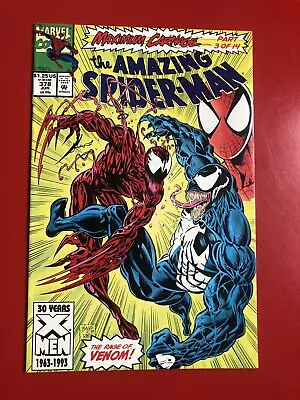 Buy MARVEL COMICS.  The Amazing Spider-Man #378 1993 Maximum Carnage Rage Of Venom • 11.48£