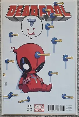 Buy Deadpool #1 Skottie Young Screw U Variant Marvel Comics • 69.99£