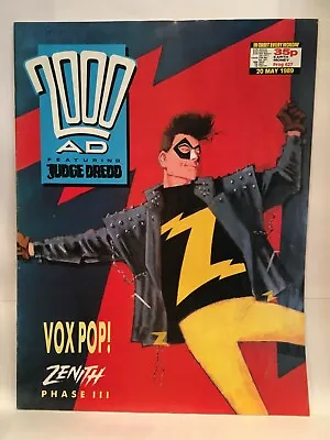 Buy 2000 AD #627 VF 1st Print Comics Magazine • 2.50£
