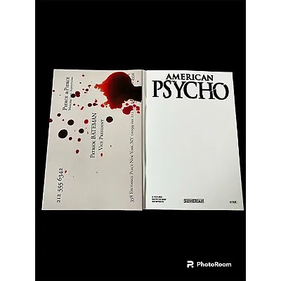Buy American Psycho #1 1:10 Variant - Randall Bruder Business Card +Limited 2000 Cvr • 55.95£
