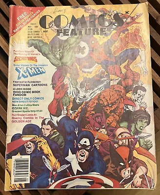 Buy Comics Feature 29 With Poster* The Making Of Secret Wars, Pre Issue 1 • 15£