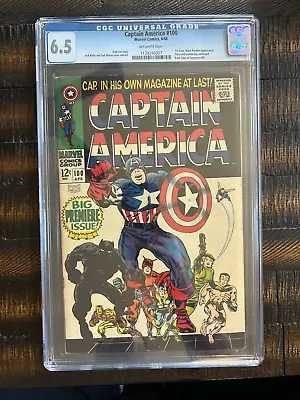 Buy Captain America 100 Cgc 6.5 • 351.78£