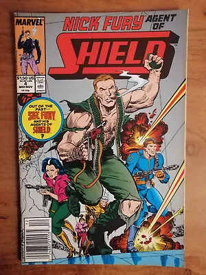 Buy Nick Fury, Agent Of S.H.I.E.L.D. #4 (1989) / US Comic / Bag. & Boarded/1st Print • 1.79£