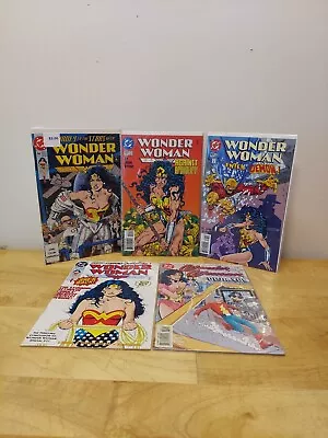 Buy Vintage Lot Of Wonder Woman Comics #'s 63,66,103,107,130 • 11.99£