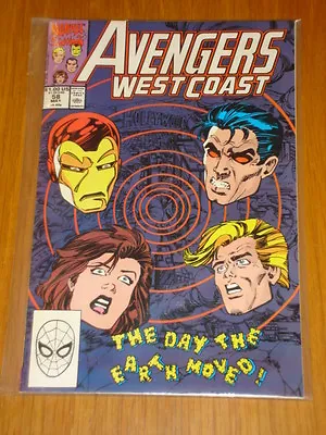 Buy West Coast Avengers #58 Vol 1 Marvel Comic May 1990 • 2.49£