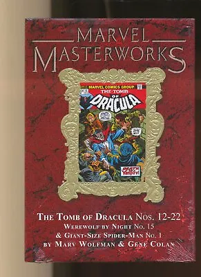 Buy Marvel Masterworks 332 The Tomb Of Dracula 12 - 22 Limited Marble Variant • 66.76£