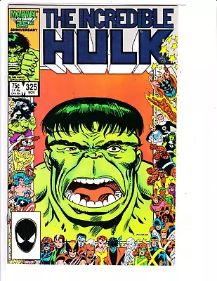 Buy 1986 The Incredible Hulk #325  Marvel Comics  Comic Book • 9.61£