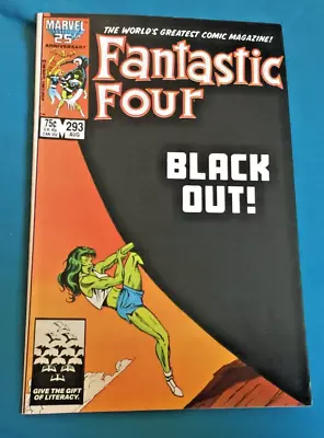 Buy Free P&P; Fantastic Four #293, Aug 1986:  Central City Does Not Answer!  • 4.99£