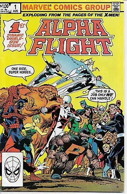 Buy Alpha Flight #1 1st App. Puck & Marrina Marvel Comics (1983 1st Series) VFN+ • 15.99£