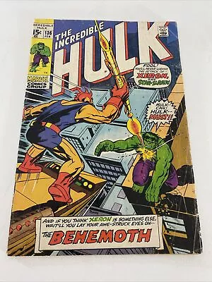 Buy Incredible Hulk FEB #136 (1971) Marvel Comic Book 1st Klatu Xeron Low Grade • 9.65£