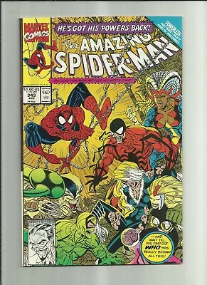 Buy The Amazing Spider-Man .# 343  . Vol 1 .01/1991 . Marvel Comic. • 12.70£