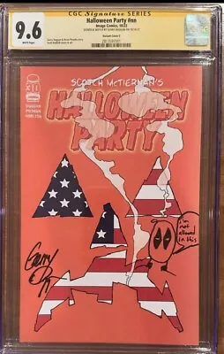 Buy Image: Halloween Party #nn Variant (2022) CGC 9.6 Signed By Gerry Duggan • 94.87£