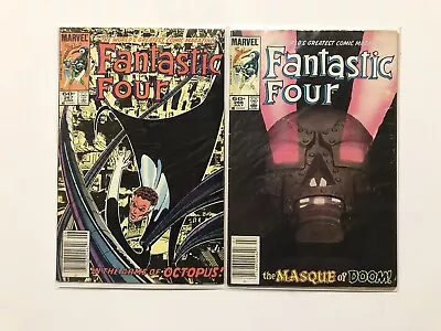 Buy Fantastic Four #267 & #268 (Marvel 1984) Newsstand • 3.20£