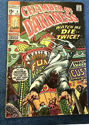 Buy Free P & P ; Chamber Of Darkness #6, Aug 1970: Wein, Buscema, Ditko! (KG) • 8.99£