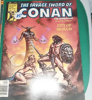Buy Savage Sword Of Conan #59  (Marvel Vol 1, 1980)  Good Solid Issue • 7.50£