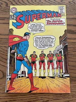 Buy Superman #153 (DC 1962) “Super-Showdown!” Silver Age High Grade NM/VF • 124.08£