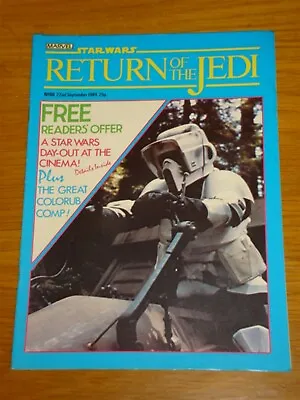 Buy Star Wars Return Of The Jedi #66 September 22 1984 British Weekly Comic • 4.99£