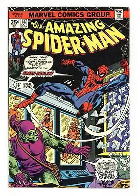 Buy Amazing Spider-Man #137 FN+ 6.5 1974 • 36.35£