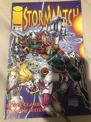 Buy STORMWATCH #3 (Volume 1) Image Comics 1993  Jim Lee, Scott Clark, Trevor Scott • 10£