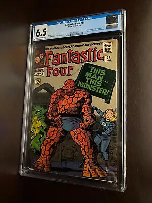 Buy Fantastic Four #51  (1966) / CGC 6.5 / 1st Appearance Of The Negative Zone • 111.13£